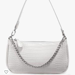 White purse